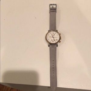 Fossil silver watch